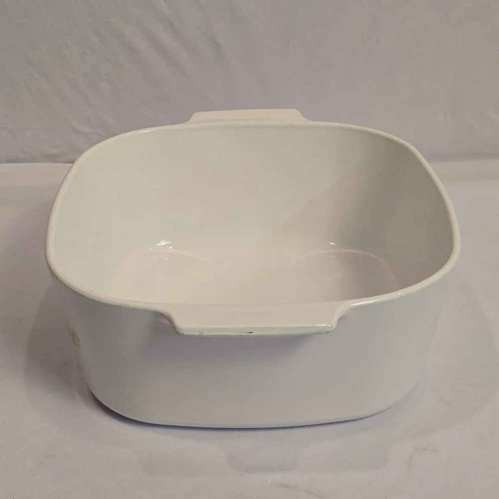 Corning Ware A-5-B 5 Quart‎ Wildflower Casserole Dish with Lid Vintage Pyroceram